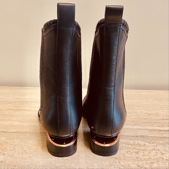Alexander Wang Leather Ankle Boots - Picture 3 of 11